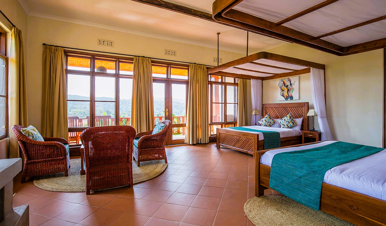 Safari-lodge-interior-view-in-Ngorongoro-highland- during-birding-safari