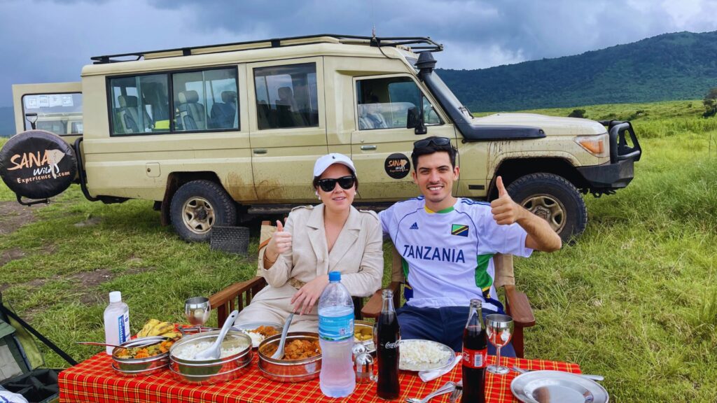 Guests-enjoying-a-anzania-safari-in-Serengeti-National-Park-before-AFCON 2027