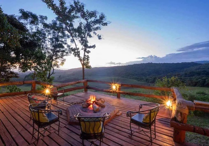 Safari-lodge-fireplace-near-ngorongoro